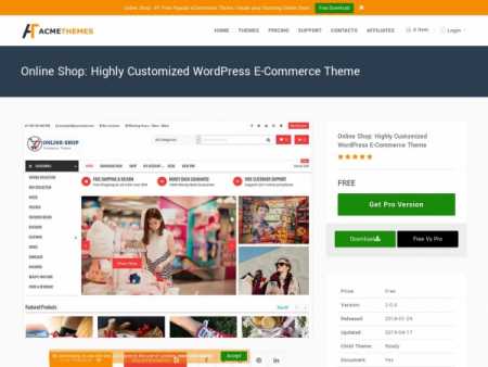 Online Shop by Acme Themes