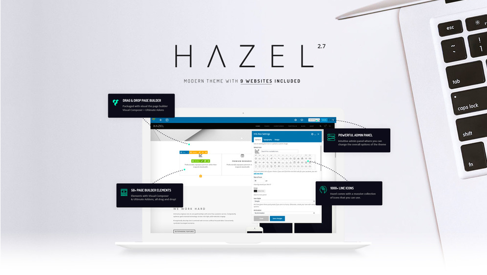 Hazel  WordPress Theme