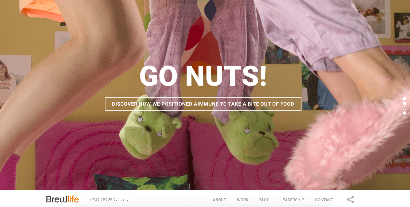 Site BrewLife utilisant le thème Divi