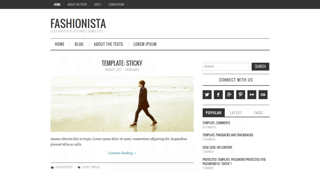 FASHIONISTA WordPress Theme Download & Review 2025