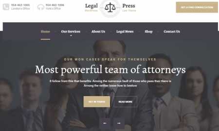 LegalPress Theme