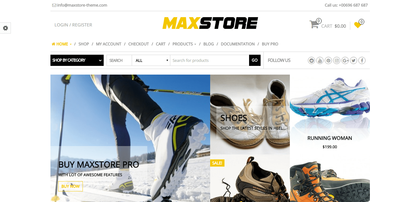 Max Store Theme