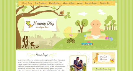 Mommy Blog Theme
