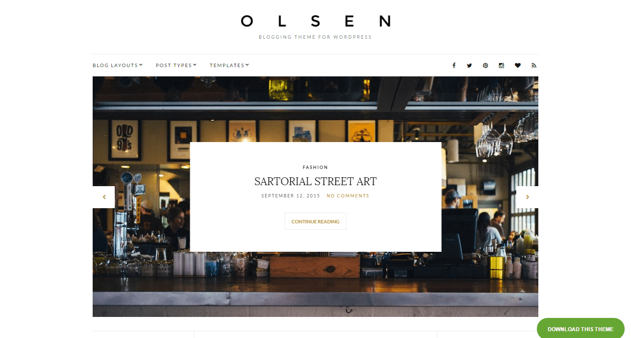 Olsen Theme