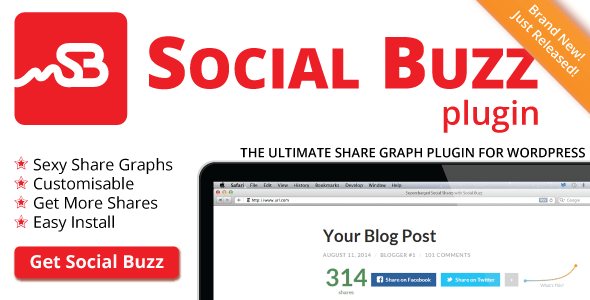 Social Buzz WordPress Plugin