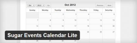 Sugar Events Calendar Lite