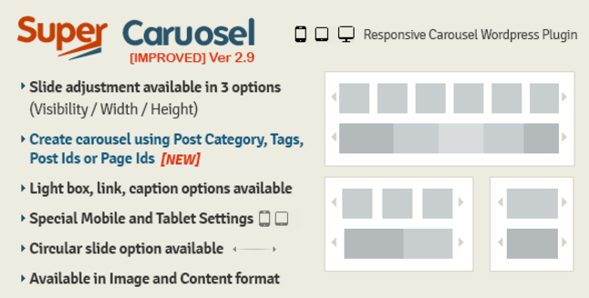Super plugin. Bootstrap Carousel wp. Carousel anything Visual Composer. Available options. Page id mod