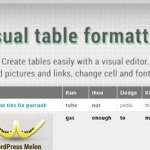 Visual Table Formatting Lite