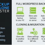 WordPress Backup & Clone Master