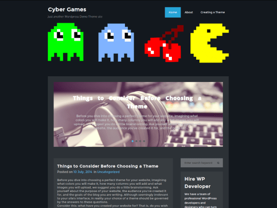 CyberGames Theme